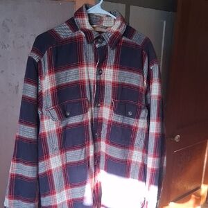 Abercrombie & Fitch Lined Flannel Jacket